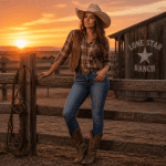 magnific_cowgirl-posing-at-sunset-_YVLrnn5WeC